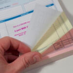 3 part ncr pads colour print