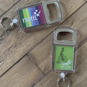 Printed keyrings