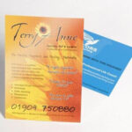 Spot UV leaflet - 250gsm