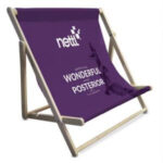 printed twin seat deckchair